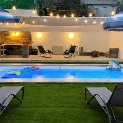 Padrisima Casa con Alberca Privada para Hasta 18 Personas