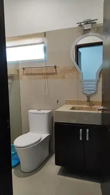 Un baño de Casa con alberca pirvada