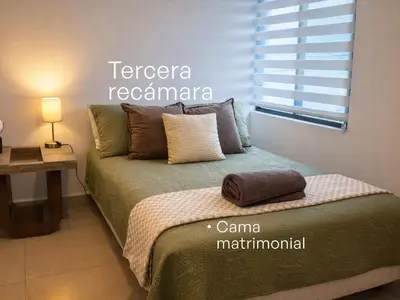 Cama o camas de una habitación en Casa Morada