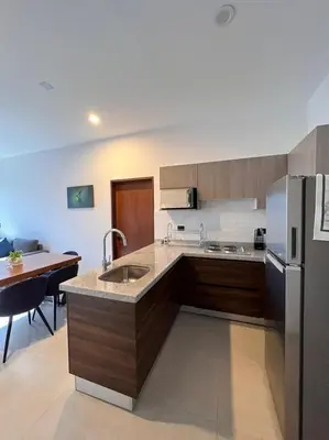 Plano de Departamento de lujo con alberca cerca de la playa