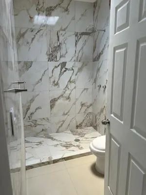 Un baño de Casa Rv dorada