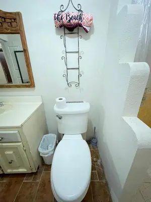 Un baño de Casa De la Rosa