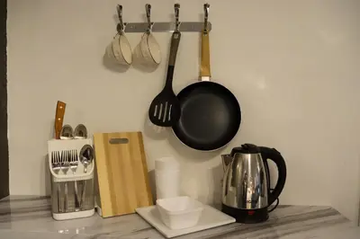 Utensilios para hacer té y café en Departamento Cercano UACH 2