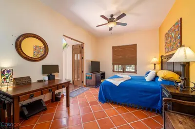 Cama o camas de una habitación en Casa del Amor