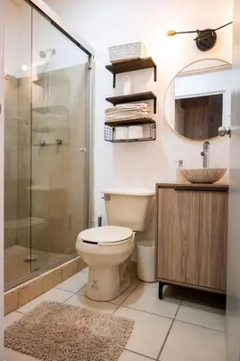 Un baño de Departamento Palo Verde
