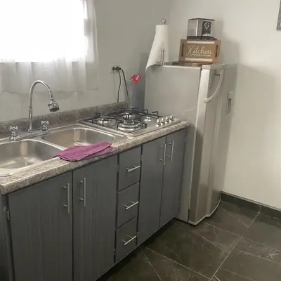 Una cocina o zona de cocina en Nice apartment in a central area