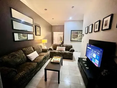 Zona de estar de Modern and elegant house