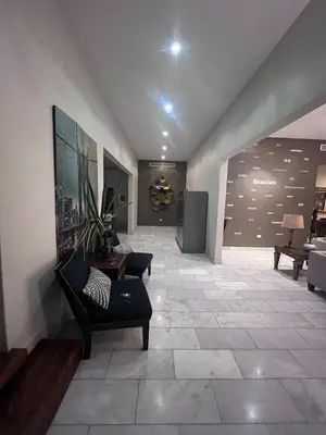 Zona de estar de Modern and elegant house