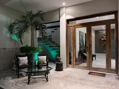 Plano de Modern and elegant house