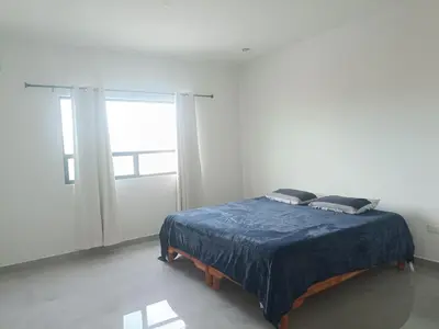 Cama o camas de una habitación en Casa San Rafael Moderna y Elegante