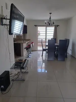 Una televisión o centro de entretenimiento en Residencial Fatima