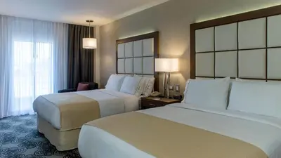 Cama o camas de una habitación en Holiday Inn Express & Suites Chihuahua Juventud by IHG