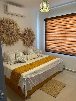 Cama o camas de una habitación en Casa Las Palmas