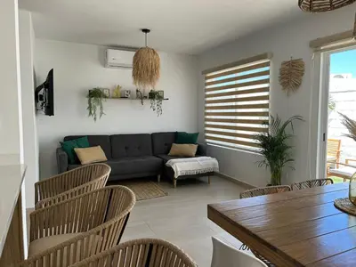 Zona de estar de Casa Las Palmas