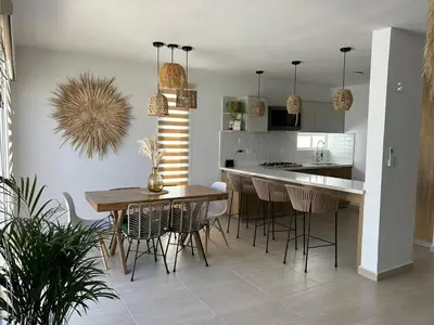 Una cocina o zona de cocina en Casa Las Palmas