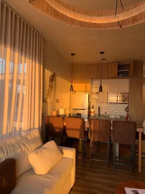 Una cocina o zona de cocina en New beachfront apartment!