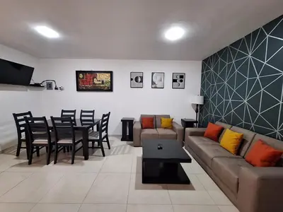 Zona de estar de Casa Coruña in Durango