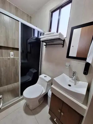 Un baño de Casa Coruña in Durango
