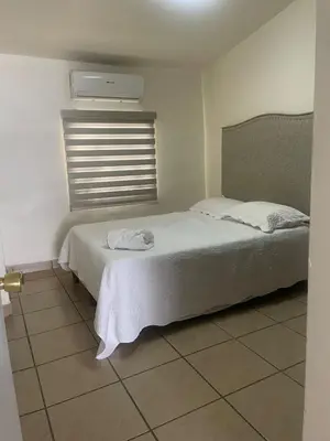 Cama o camas de una habitación en Villas Casa 4 Camas de 1 planta