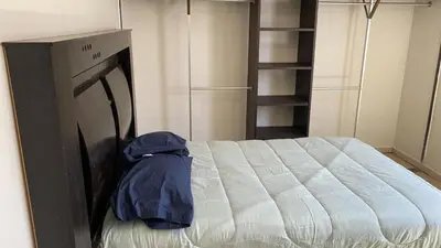 Cama o camas de una habitación en casa en sector Miramar