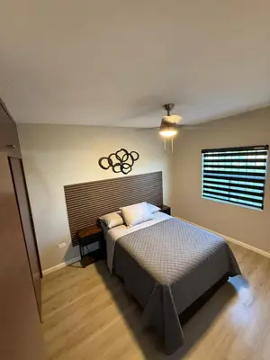 Cama o camas de una habitación en Casa Cálida