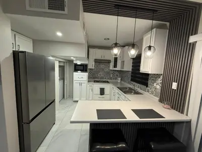 Una cocina o zona de cocina en Casa Cálida