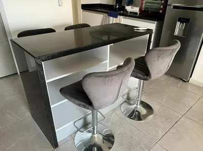 Una cocina o zona de cocina en Departamento en Marina Mazatlán