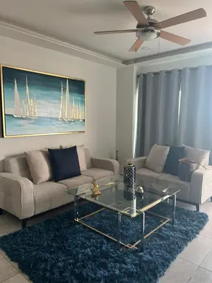 Zona de estar de Departamento en Marina Mazatlán