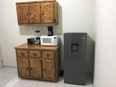 Una cocina o zona de cocina en Confortable casa al norte de Saltillo