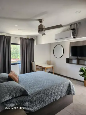 Cama o camas de una habitación en San sebastian Cataleya suites