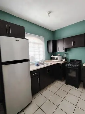 Una cocina o zona de cocina en Casa vacacional