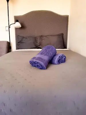 Cama o camas de una habitación en Fresh room, Paseo Durango