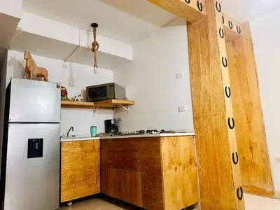 Una cocina o zona de cocina en La herradura norteña