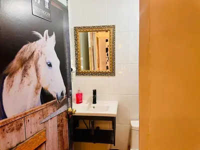 Un baño de La herradura norteña