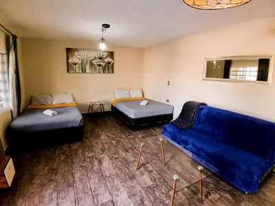 Zona de estar de Yellow breeze loft, Paseo Durango