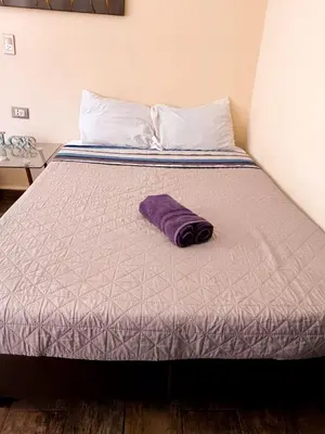 Cama o camas de una habitación en Cómoda y acogedora suite, Paseo Durango