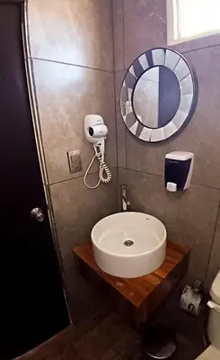 Un baño de Suite descanso para dos, Paseo Durango