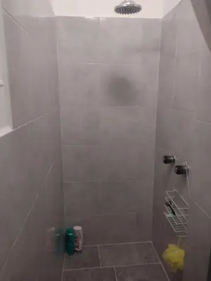 Un baño de Céntrico y accesible