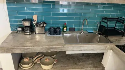 Una cocina o zona de cocina en Casa Marlin