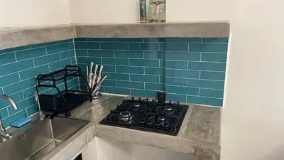 Una cocina o zona de cocina en Casa Marlin