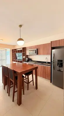 Una cocina o zona de cocina en Suzat Descansa como en casa