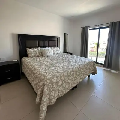 Cama o camas de una habitación en Casa SOLÉA San Carlos