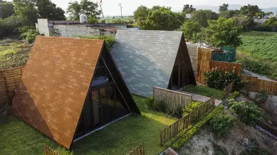 Jardín al aire libre en Cabañas El Encanto