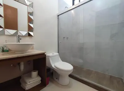 Un baño de Departamento en Mazatlán