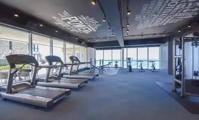 Gimnasio o instalaciones de fitness de Condominio de Lujo con Impresionante Vista al Mar