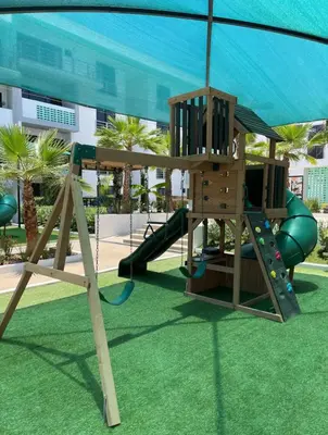 Zona de juegos infantil en Departamento en playa cerritos