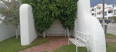 Jardín al aire libre en Dpto Eden