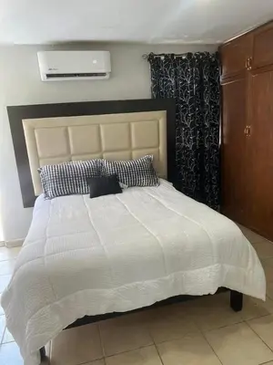 Cama o camas de una habitación en Estudio céntrico en bolivar