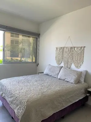 Cama o camas de una habitación en Bluu Habitat Lagoons En Mazatlan DEPARTAMENTO