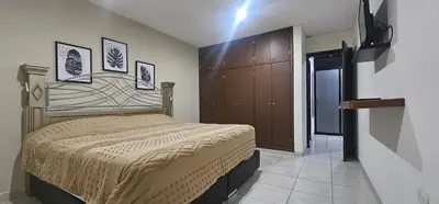 Cama o camas de una habitación en Departamento completo en Las Quintas Culiacan
